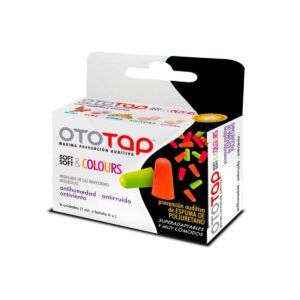 TAPONES OIDOS POLIURETANO OTOTAP SOFT & COLOURS PU 6 UNIDADES