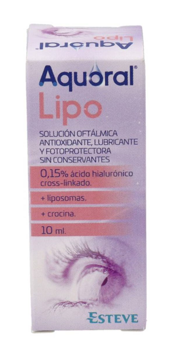 AQUORAL LIPO SOLUCION OFTALMICA 10 ML.