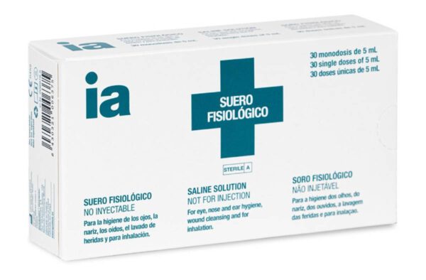 INTERAPOTHEK SUERO FISIOLOGICO 30 MONOD